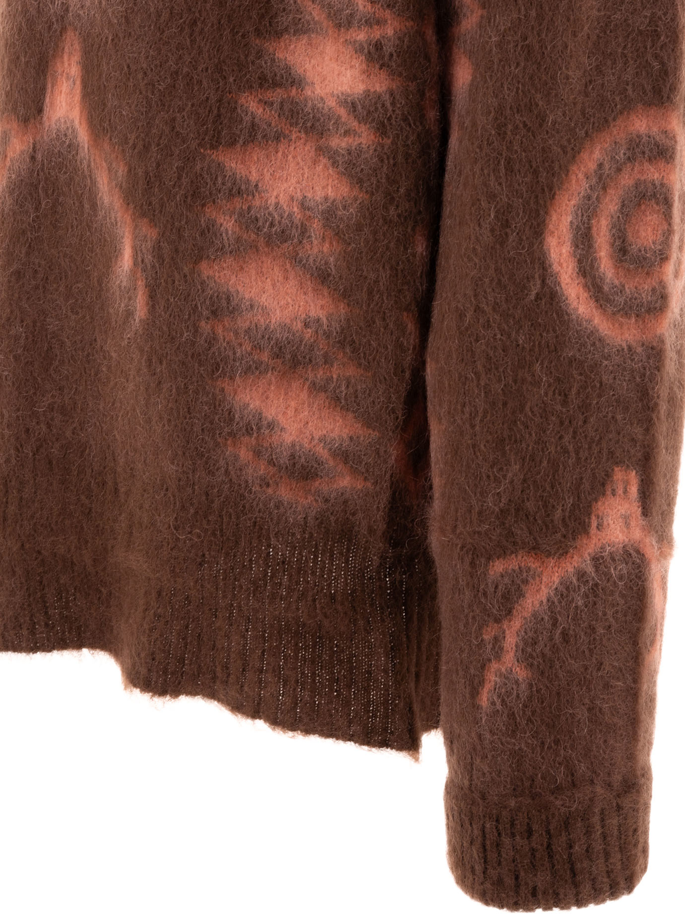 SOUTH2 WEST8 Brown Native sweater